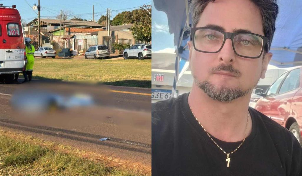 Motociclista morre em acidente com caminhão na BR-277, em Santa Tereza do Oeste