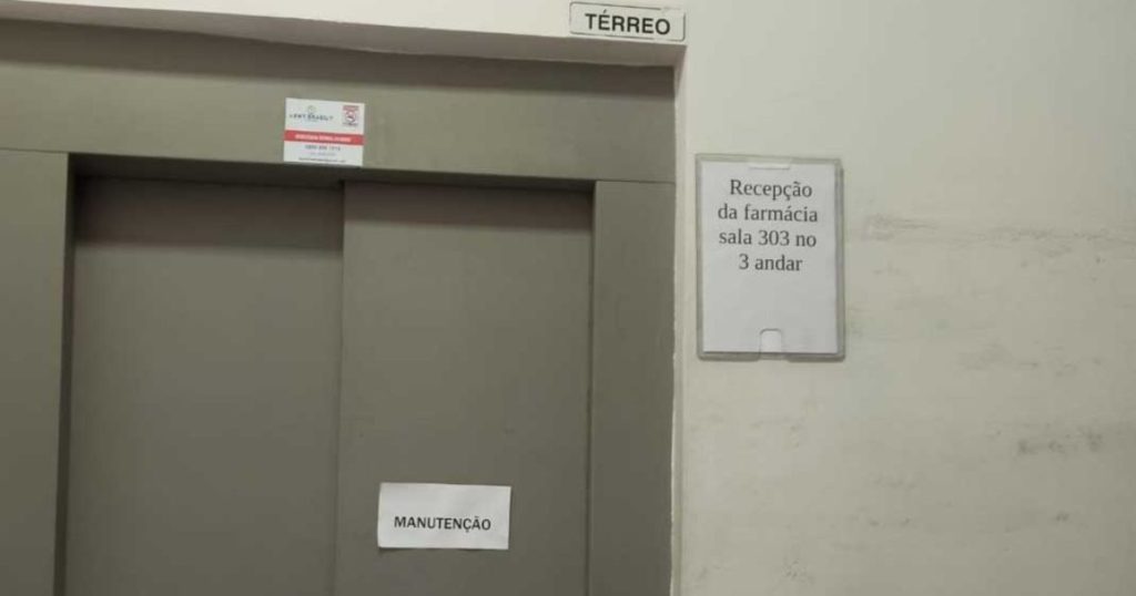 Após quase um ano estragado, conserto de elevador do CISS/CTA pode demorar mais 90 dias