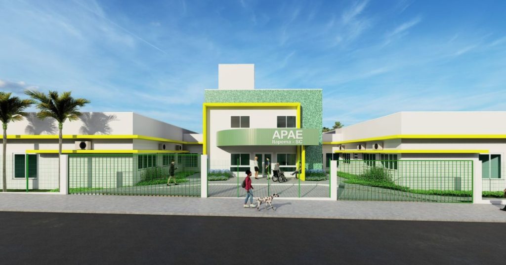 Itapema anuncia construção de sede da APAE avaliada em R$ 10 milhões