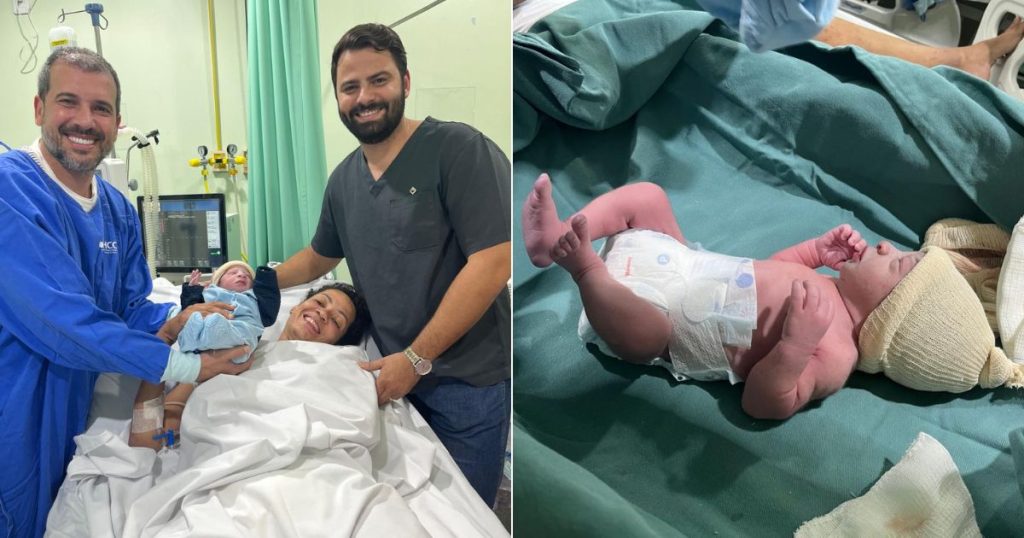 Bebê nasce em parto de emergência no Hospital Cirúrgico de Camboriú