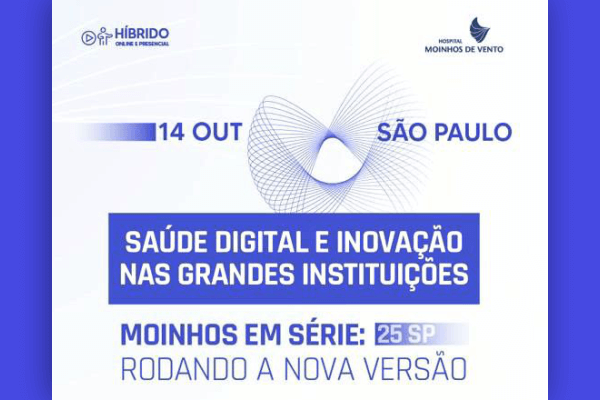 14/10: Hospital Moinhos de Vento promove “Moinhos em Série” em São Paulo